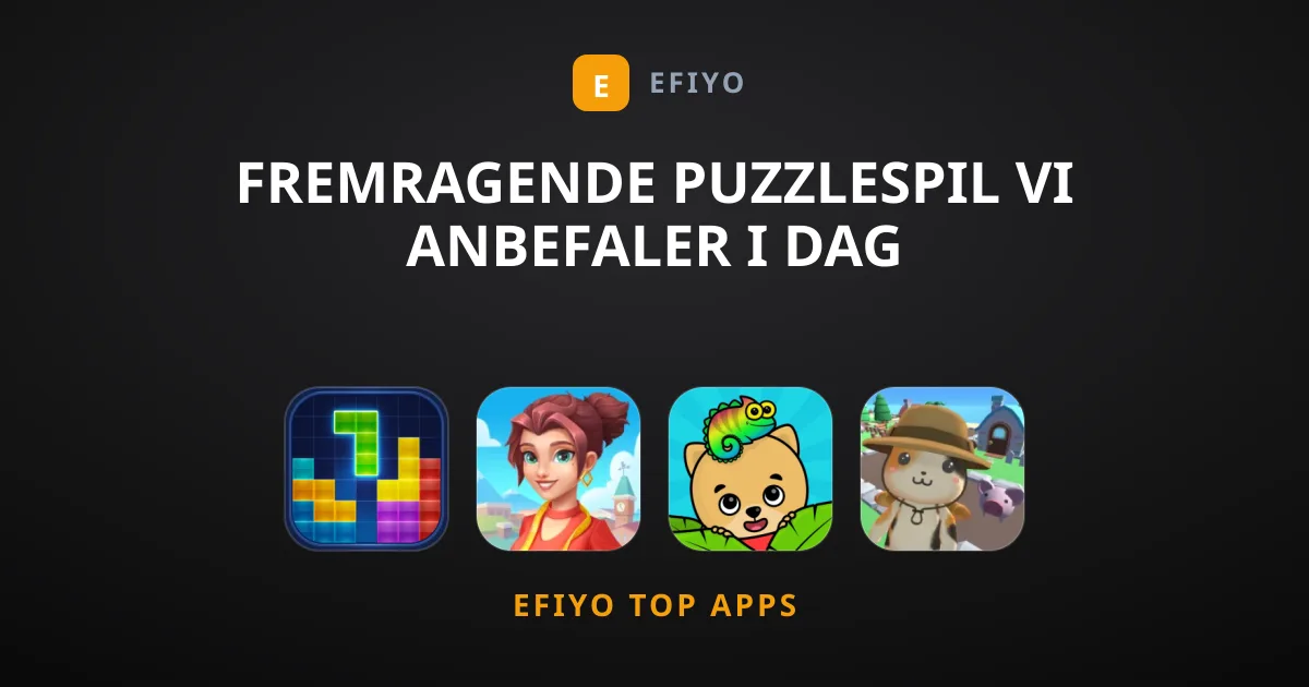 Fremragende Puzzlespil Vi Anbefaler i Dag